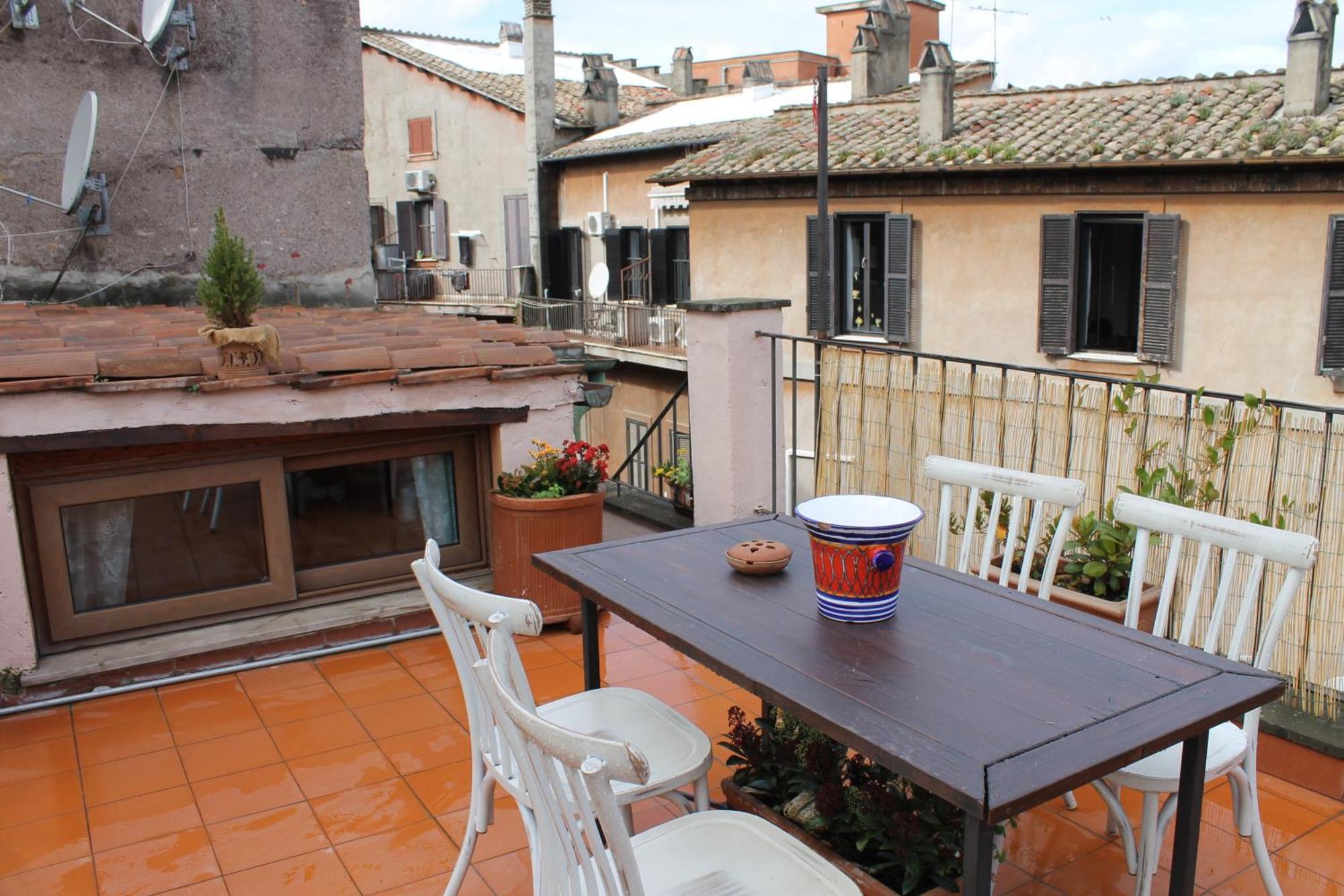 Casa Greco - Attico Con Terrazza, Trastevere Rome Extérieur photo
